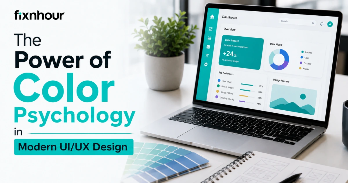 color psychology in UI UX