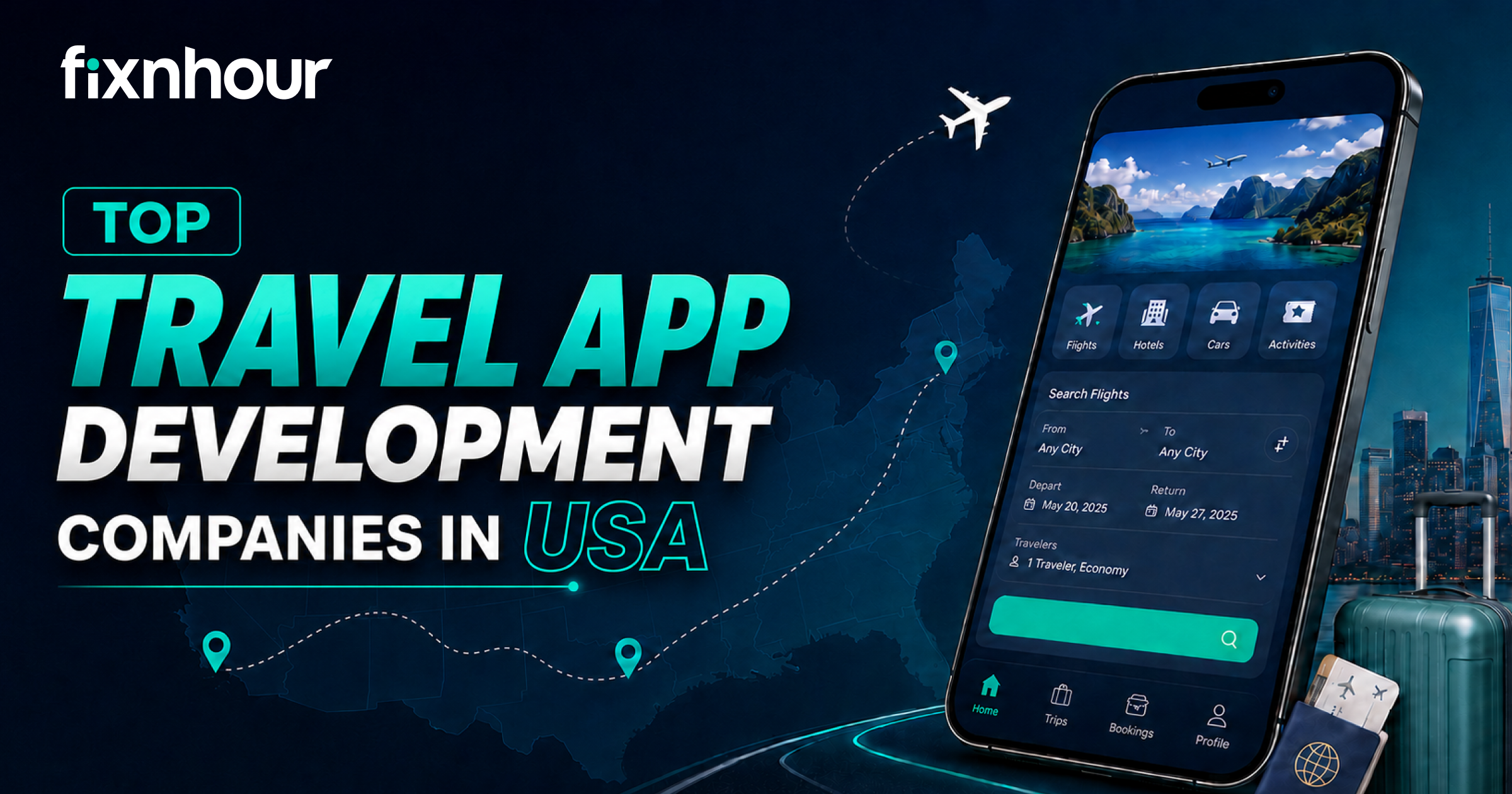 Top Travel App Development Companies in USA