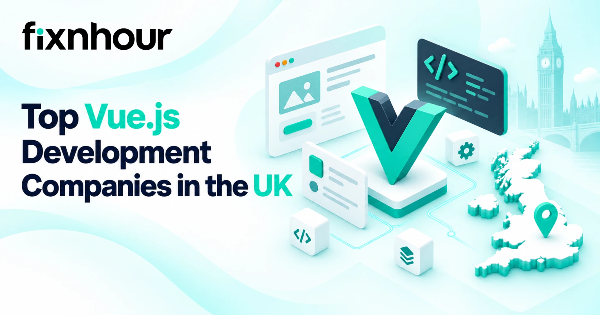 Top Vue.js Development Companies in the UK