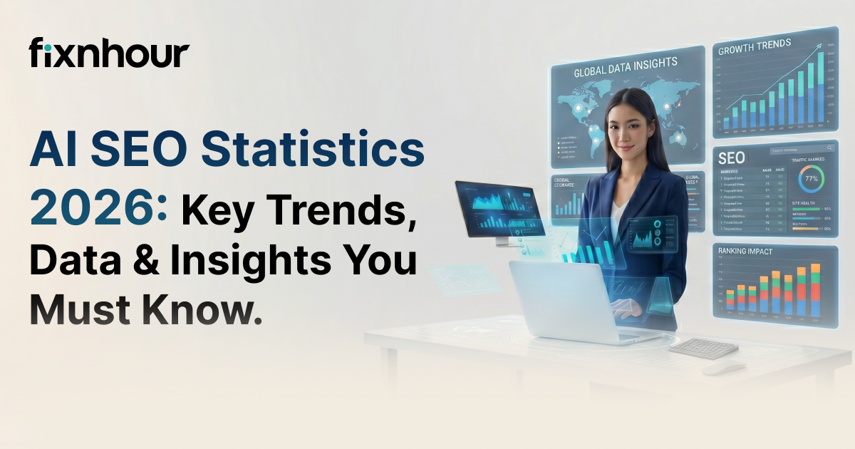 AI SEO statistics trends data insights digital marketing analytics 