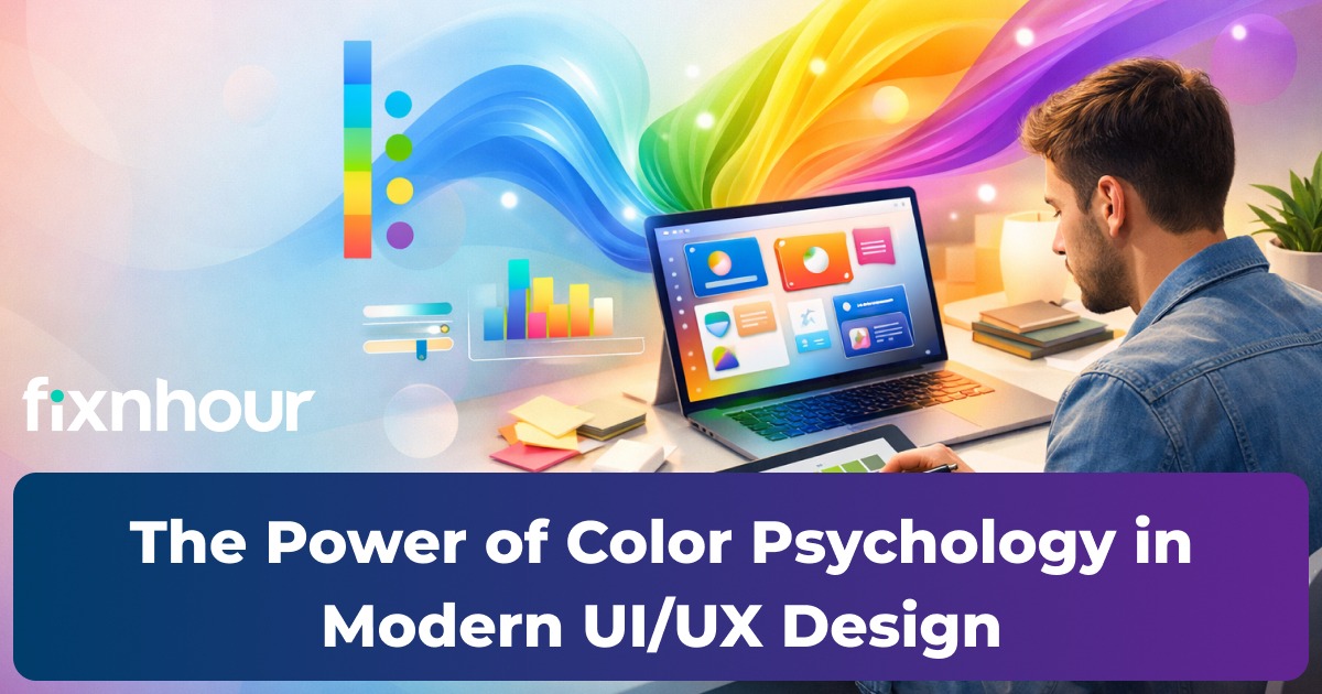 color psychology in UI UX