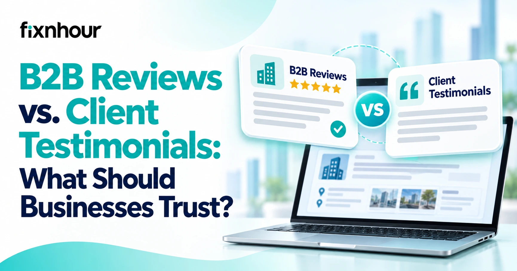  B2B Reviews vs Client Testimonials