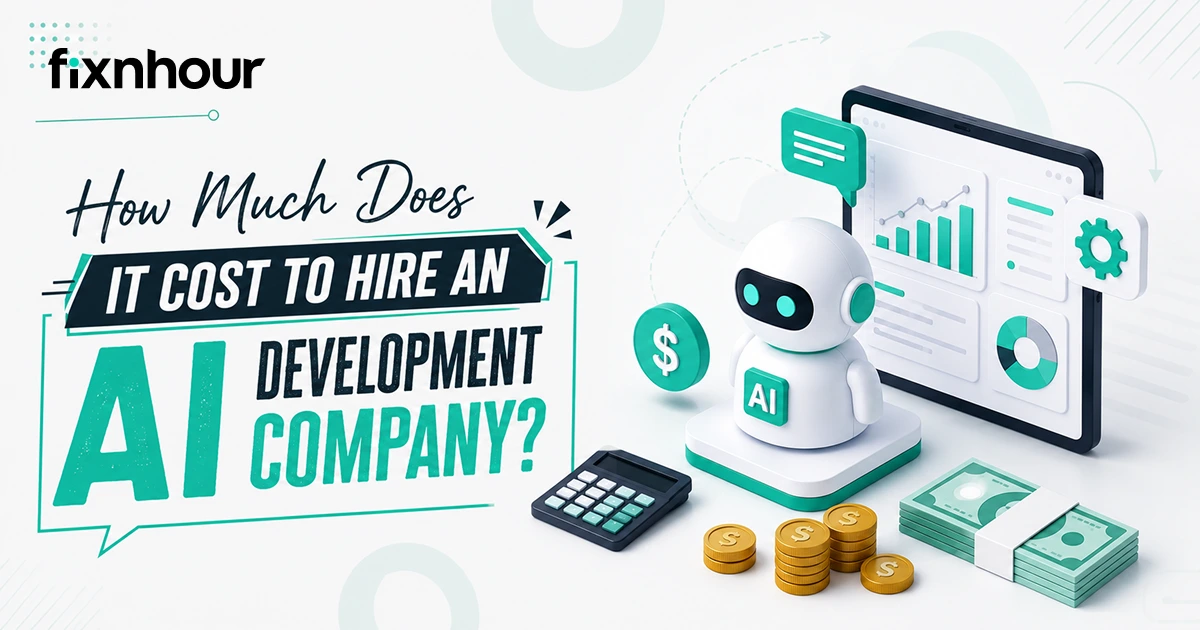 Cost to hire an AI development company