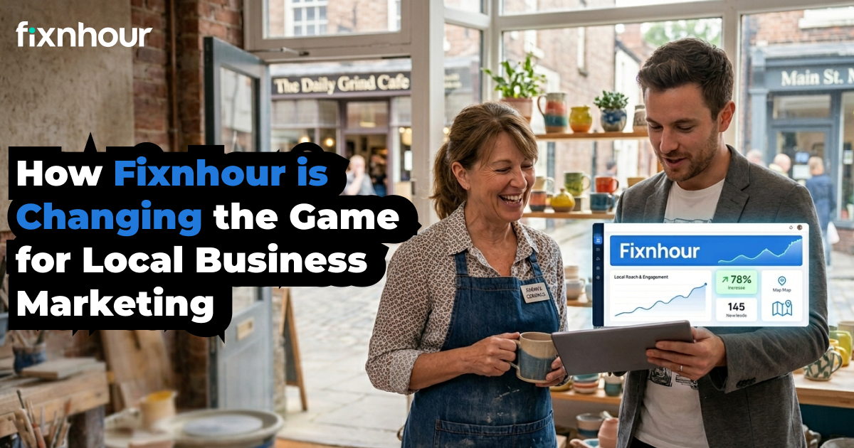 Fixnhour platform helping local businesses grow online visibility
