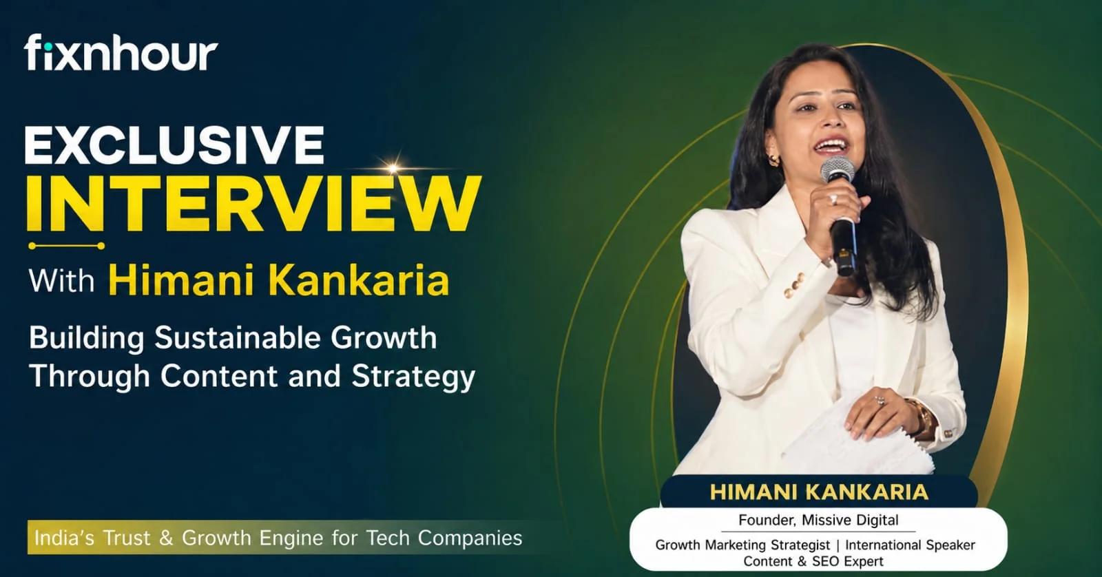Exclusive Interview With Himani Kankaria: Building Sustainable Growth Through Content and Strategy