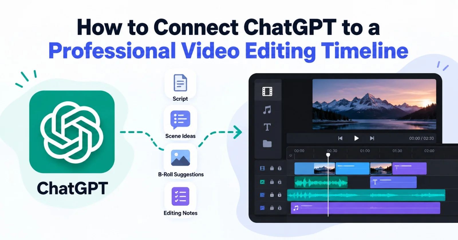 How to Connect ChatGPT to a Professional Video Editing